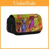 Rainbow Friends Double Layer Pen Case With Large Capacity For Students And Kids