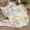 Girls Summer Thin Sweet Ice Silk No Trace Comfortable Breathable Waist Triangle Briefs