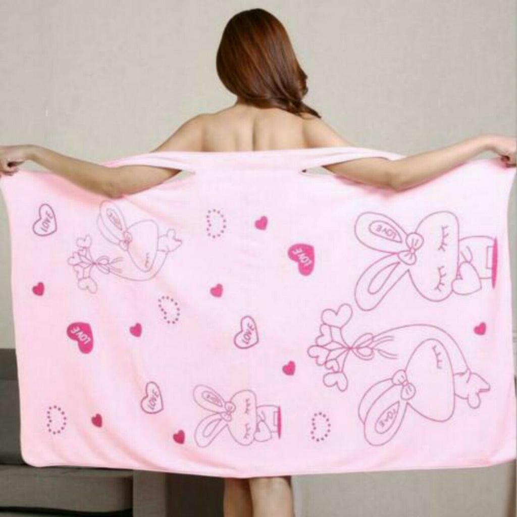 Tělo županu pro ženy do koupelny Nositelné ručníky do sprchy SPA Wrap Rychleschnoucí