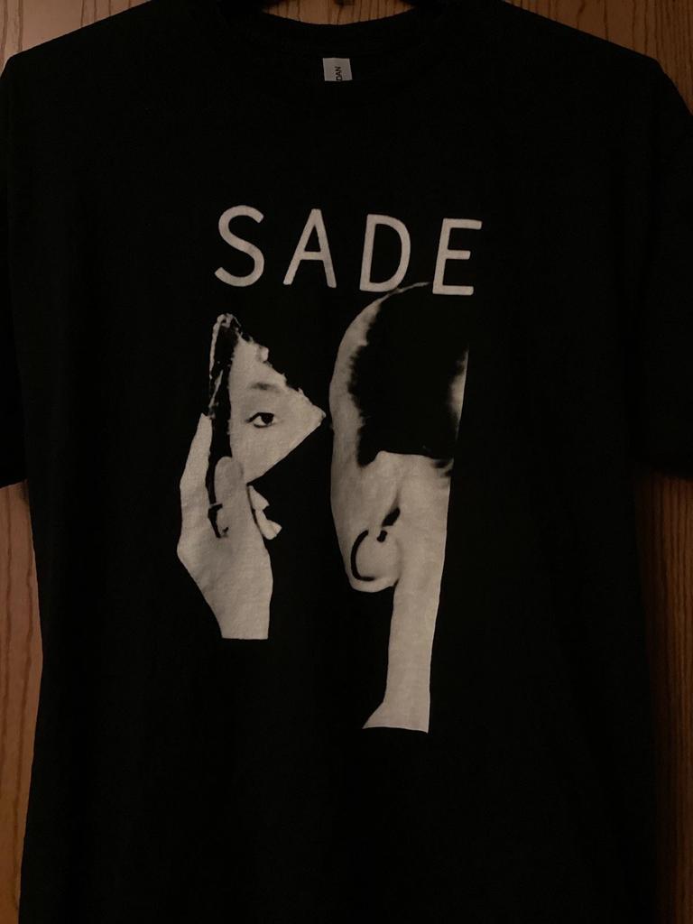 Sade - “Looking Into Mirror” Image - Black Shirt - XL