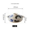 Bao Yi High-Temperature Japanese Ceramic Clay Soup Pot for Gas Stove