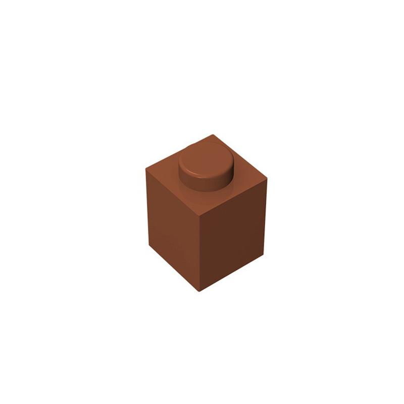 260pcs 3005 1x1 High 1-Hole Building Blocks Moc Parts Compatible with Basic Bricks Children Toys Assembly Gift Box