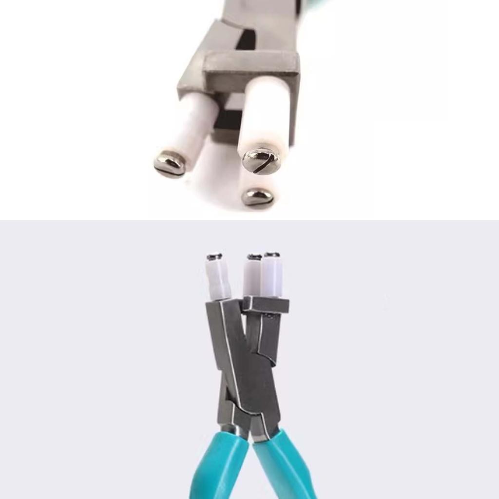 Metal Eyeglasses Bridge Adjustment Pliers, Optical Glasses Frame Deformation Tool Glasses Nose Pad Repairing Pliers