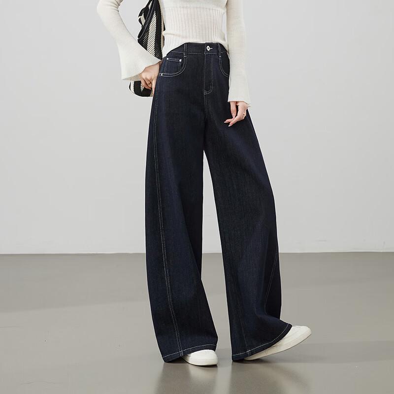 ESE-Y Women s Wide-Leg Banana Jeans 25