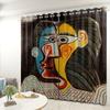 Abstract Curtain Cloth Bedroom Living Room Balcony Blackout Curtain Office Hotel Insulation Curtain