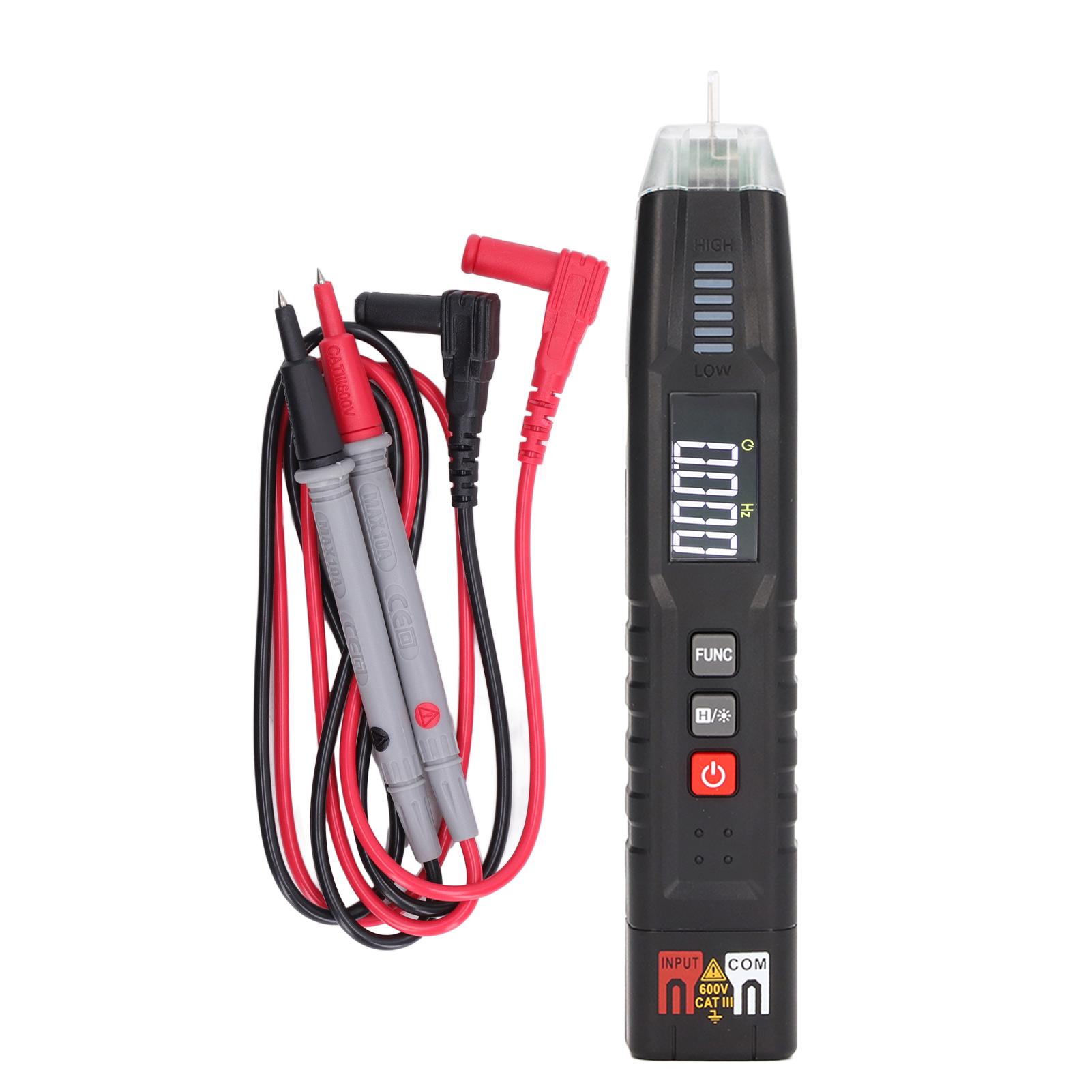

Voltage Tester Pen Multimeter Smart Digital Phase Sequence Detector Non Contact Sensor HT122A