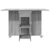 Dining Table 115 x 70 x 75 cm Engineered Wood Sonoma Grey