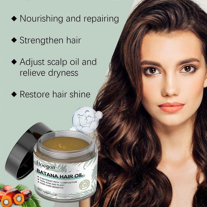 Hoegoa Batana Hair Styling Cream Nourishing Moisturizing Hydrating Hair Care Soft And Glossy