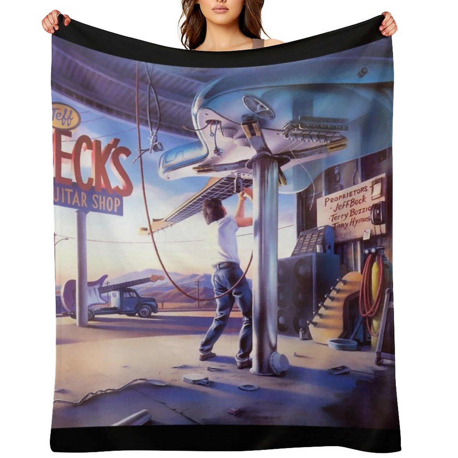 Jeff beck Jeff becks guitar shop Throw Blanket Quilt Baby Heavy Thin Blankets 30x40in