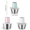 USB Charging Automatic Food Processor Stainless Steel Meat Mincer Meat Grinder  Baby Food