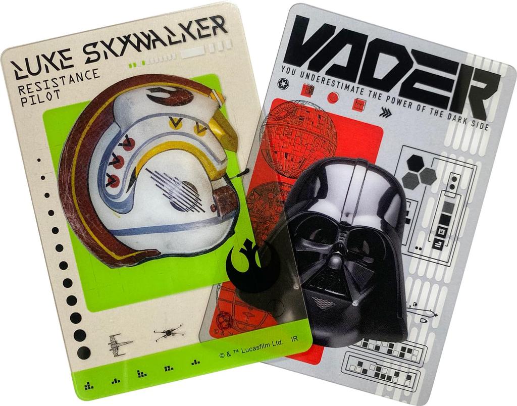 STAR WARS SAGA Clear Card Collection types in total IJ270 6