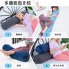 MIDDLE ONE Body Cool To the X Inches X 20 Filled with Cut Memory Foam and PP Large Cylindrical Long Cushion X Inches X 20 Pillow, Touch,