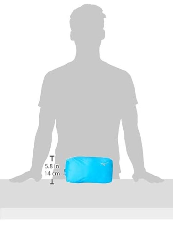 Pouch M Lightweight Unisex Swimming Pool Waterproof 33JM1036 Blue [Mizuno] Water-repellent