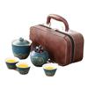 Jialang Portable Japanese Ceramic Travel Tea Set