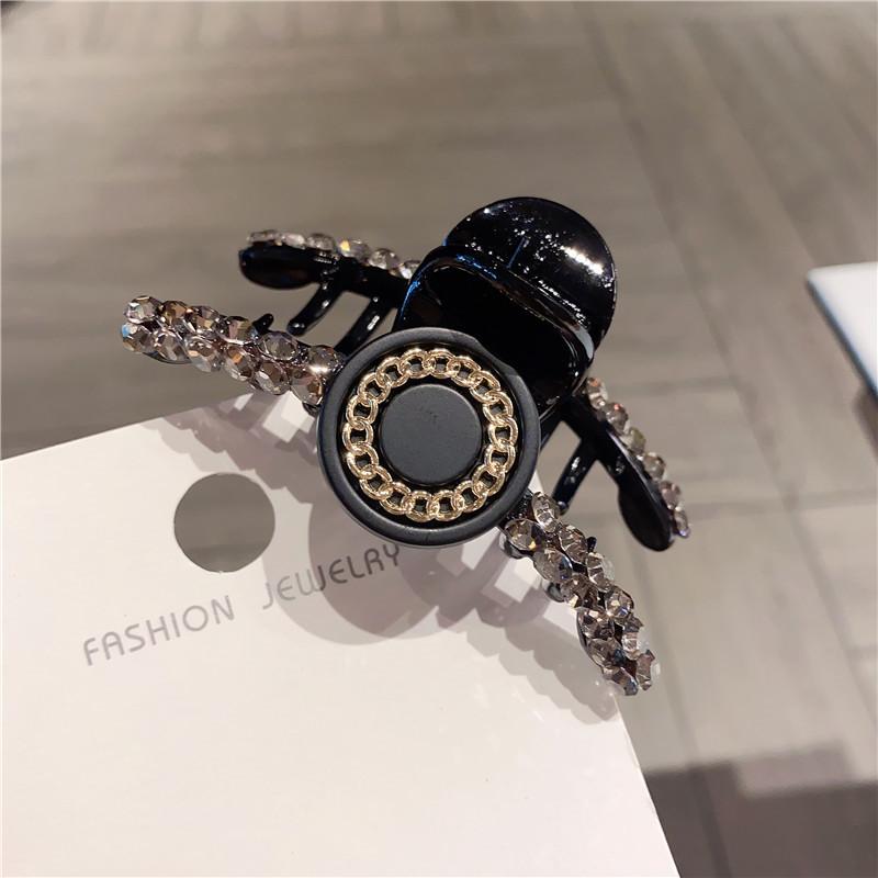 

Elegant Women Crystal Hair Claw Crab Clips for Lady Rhinestone Hair Clip Luxurious Hair Accessories Clamps Ponytail Hairpins
