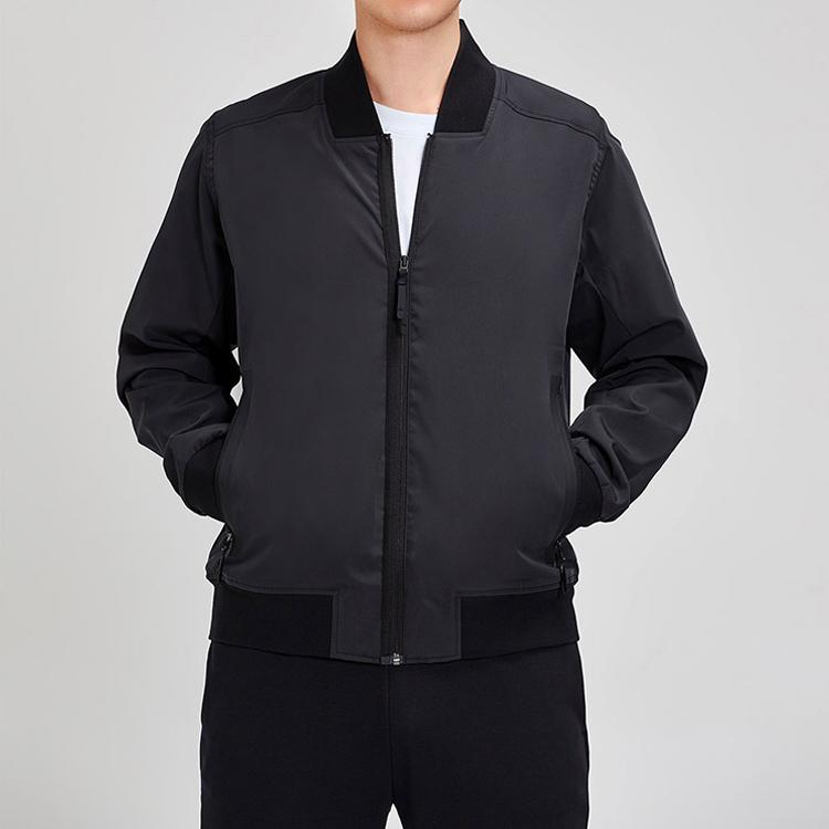 Adidas Casual Sports Woven Jacket Men Jackets Black DW4554