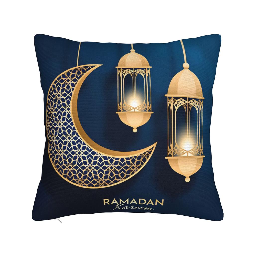 Ramadan Lantern Pillow Cover Fashion Pillow Case For Sofa Car Home Decor Soft Cushion Cover Gift