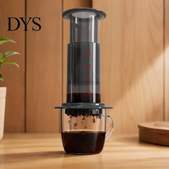 Handheld Coffee Brewer Portable Manual Maker, Pour-Over And Espresso Style Press, Single Serve Brewing Lightweight Compression Cup for Office Camping
