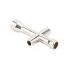124 M2 Locknut Metal Lock Nut Selflocking Nut with Cross Wrench for Axial Scx24 AXI90081(Silver )