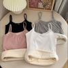 Thicken Women Tanks Slim Warm Undershirt Sexy Thermal Tops  Autumn Winter