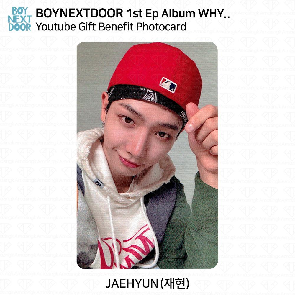 BOYNEXTDOOR BND 1st Ep Album WHY.. Youtube Gift Benefit Photocard