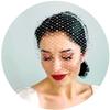 Fashion Headband Mesh With Rhinestone Decoration For Party And Dance Up Dress