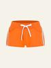 Deoineoseu Zipper Mini Shorts (Orange)
