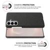 For Samsung Galaxy S26+ Phone Case Cloth Texture Anti-Scratch Protective PC Back Cover