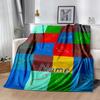 Abstract Geometric Shapes Blanket Soft & Cozy Great for Office Livingroom Bed for All Seasons Modern Gift for Travel Home Birthdays