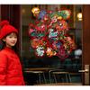 Window Display Stickers for The Year of The Horse Spring Festival Window Decorations New Year Goods Lucky Door Stickers