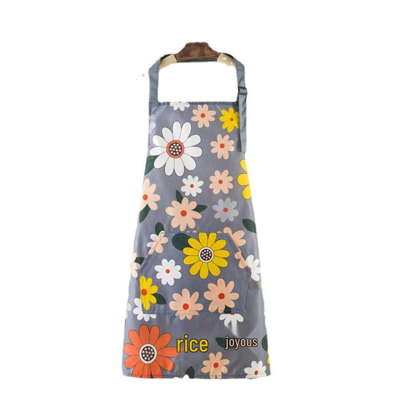 2025 Women's Japanese-Style Waterproof Kitchen Apron: Lightweight, Oil & Stain-Proof, Fashionable Summer Design