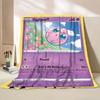 Pokémon Kaart Karakter Cartoon Flanellen Plaid Deken voor Slaapkamer Bed Bank Lunchpauze Picknick Reisdekens Kinderen Zachte Cadeaus