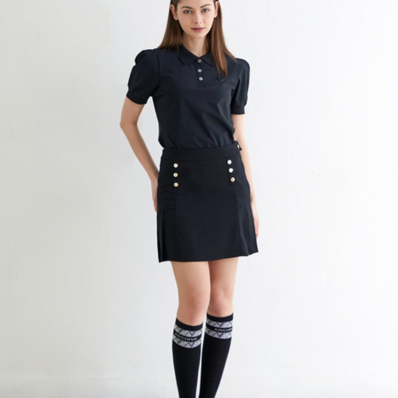 Nitina Archive Pattern Knee Socks BK