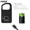 Portable Smart Fingerprint Keyless Phone APP Padlock Door Lock