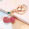 Creative Bling Rhinestone Watermelon Fine Workmanship Portable Bag Pendant Fashion Jewelry Decor Gift For Friends Bag Charm