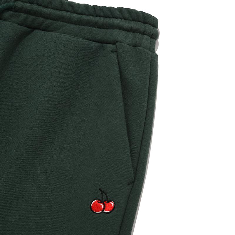KIRSH Small Cherry Jogger Pants [Dark Khaki]