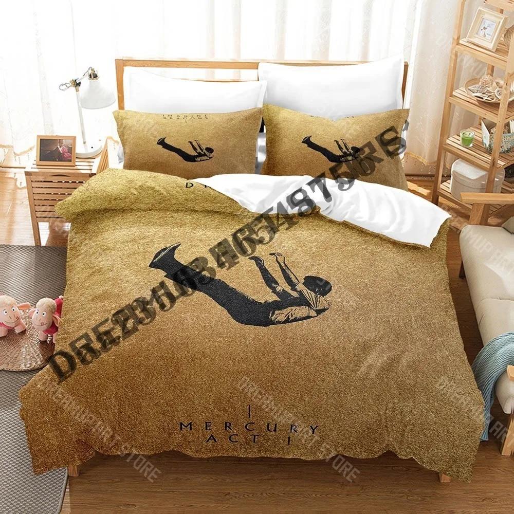 3D Print Imagine Dragons Loom Tour Bedding Set Single Twin Full Queen King Size Bed Set Adult Kid Bedroom Duvetcover Sets