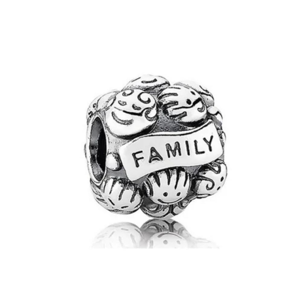 New 925 Silver Family Tree House Charm Pendant with Stars Moon for DIY Bracelet Jewelry Accessories