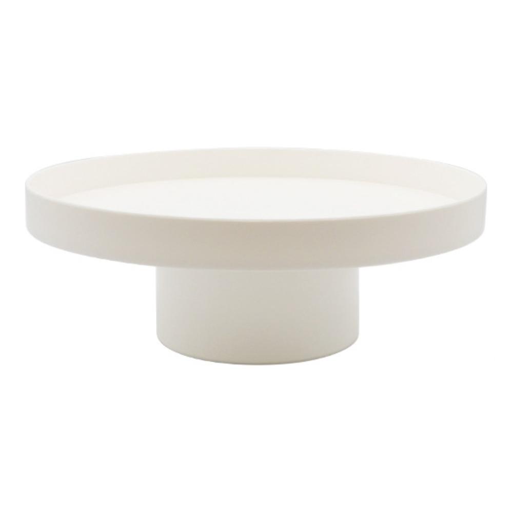 

Nordic Jewelry Display Tray Minimalist Round Decorative Plate Sundries Organizer Wedding Party White L