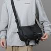 Casual Large Capacity Men's Crossbody Bag Outdoor Travel Nylon Material Water-Resistant  Membrane Urban Minimalist Style