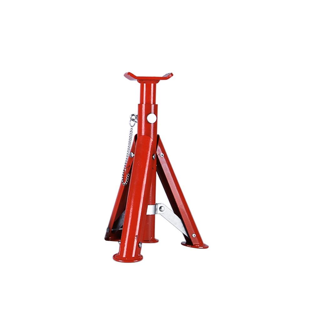 2/3 Ton Capacity Jack Stands Red Security Bracket Foldable Jack Stands Telescopic Design Adjustable Level Car Axle Jack Stands
