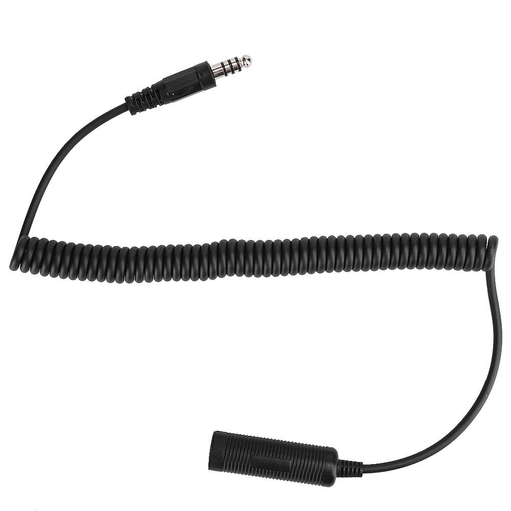 U92AU TO U174U Helicopter Military Headphone Extension Line Cable