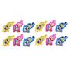 12PCS Mini Confetti Popper Toys Handheld Inflatable Sequin Balloon for Festival Wedding Party