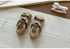 2026 Korean Style Mary Jane Flats: Soft Sole Suede Princess Shoes for Little Girls, Perfect for Spring and Autumn