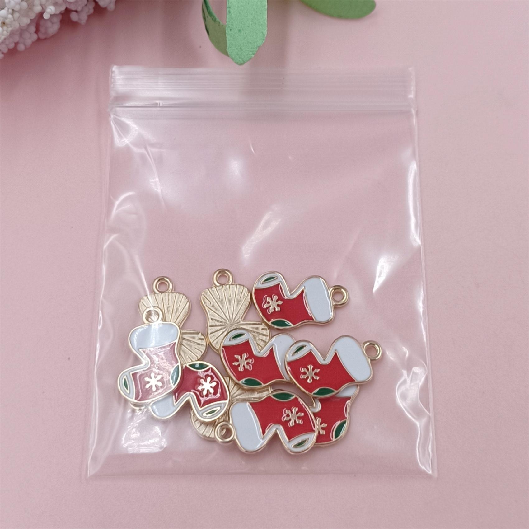 

Рождественский тематический кулон Рождественские украшения Ожерелье из сплава Серьги Ювелирные изделия Аксессуары для рождественской елки 10 шт. Самодельные материалы Аксессуары Christmas Boots 2