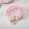 Open Bangle Shell Bracelet Set Gold Color Bohemian Bracelet Set  Women Jewelry