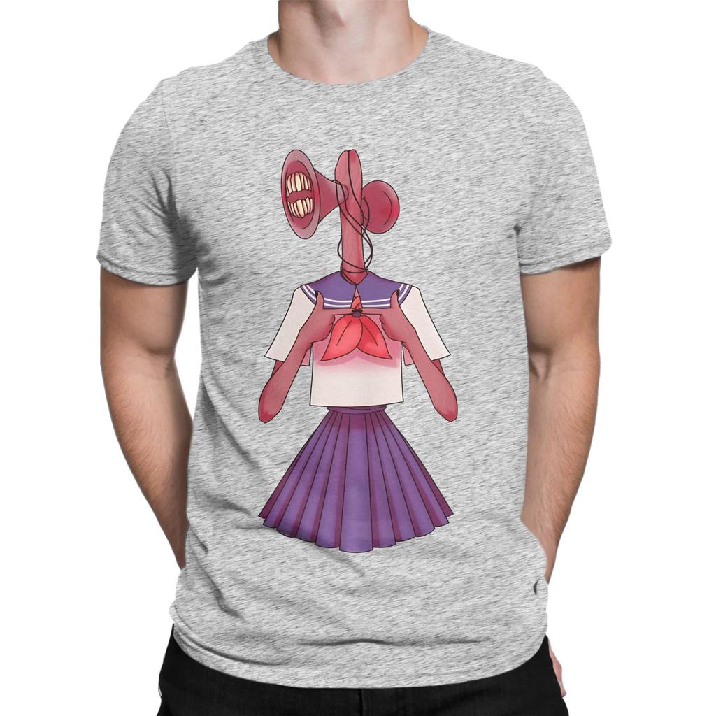 Kawaii Siren Headchan Funny Graphic 100 Cotton Tshirt Siren Head Tees Tops For Unisex