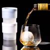 Silicone Ice Ball Mold Whiskey Spherical IceCube Light Bulbs Round Ice Ball Maker for Whiskey, Cocktail and Drink Bar Ice Maker