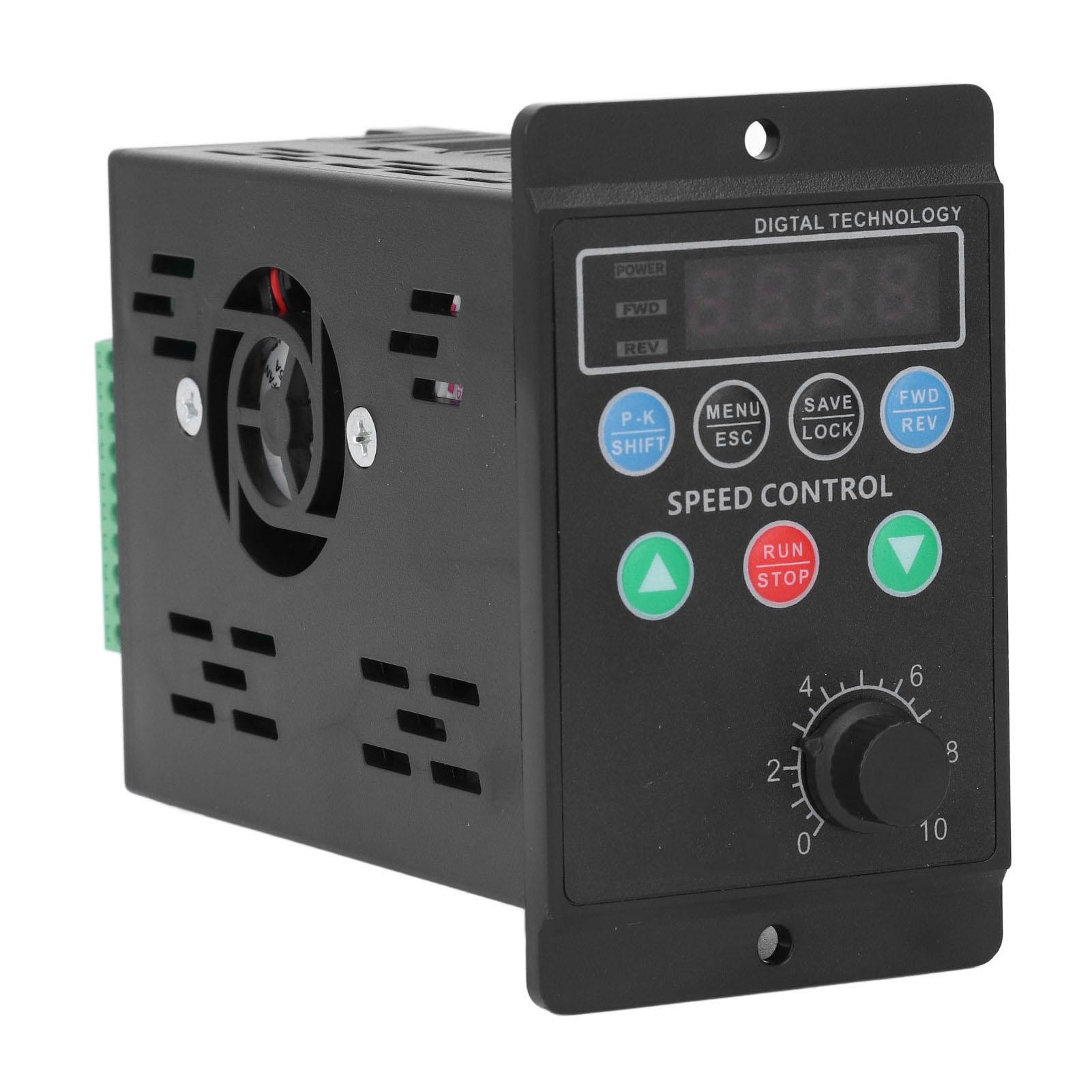 

Variable Frequency Drive 1.1KW 1PH 176 264V Input 3PH 0 220V Output Frequency Converter for Motor Fan Pump
