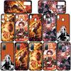 Capa de telefone para Samsung Galaxy S24 S23 iPhone 15 14 Xiaomi Redmi Note 13 12 11 8 10 9 Pro Max X XR OPPO A15 Huawei Rengoku Kyoujurou Demon Slayer Cover